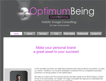 Tablet Screenshot of optimumbeing.com